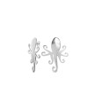 Pendientes octopus mediano